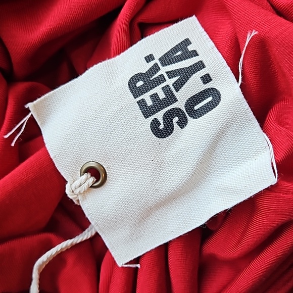 SER.O.YA Revolve Red Sexy Brogan Midi Bodycon Dress S NWT - Picture 9 of 10